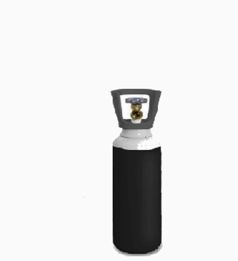 Bouteille de dioxyde de carbone CO2